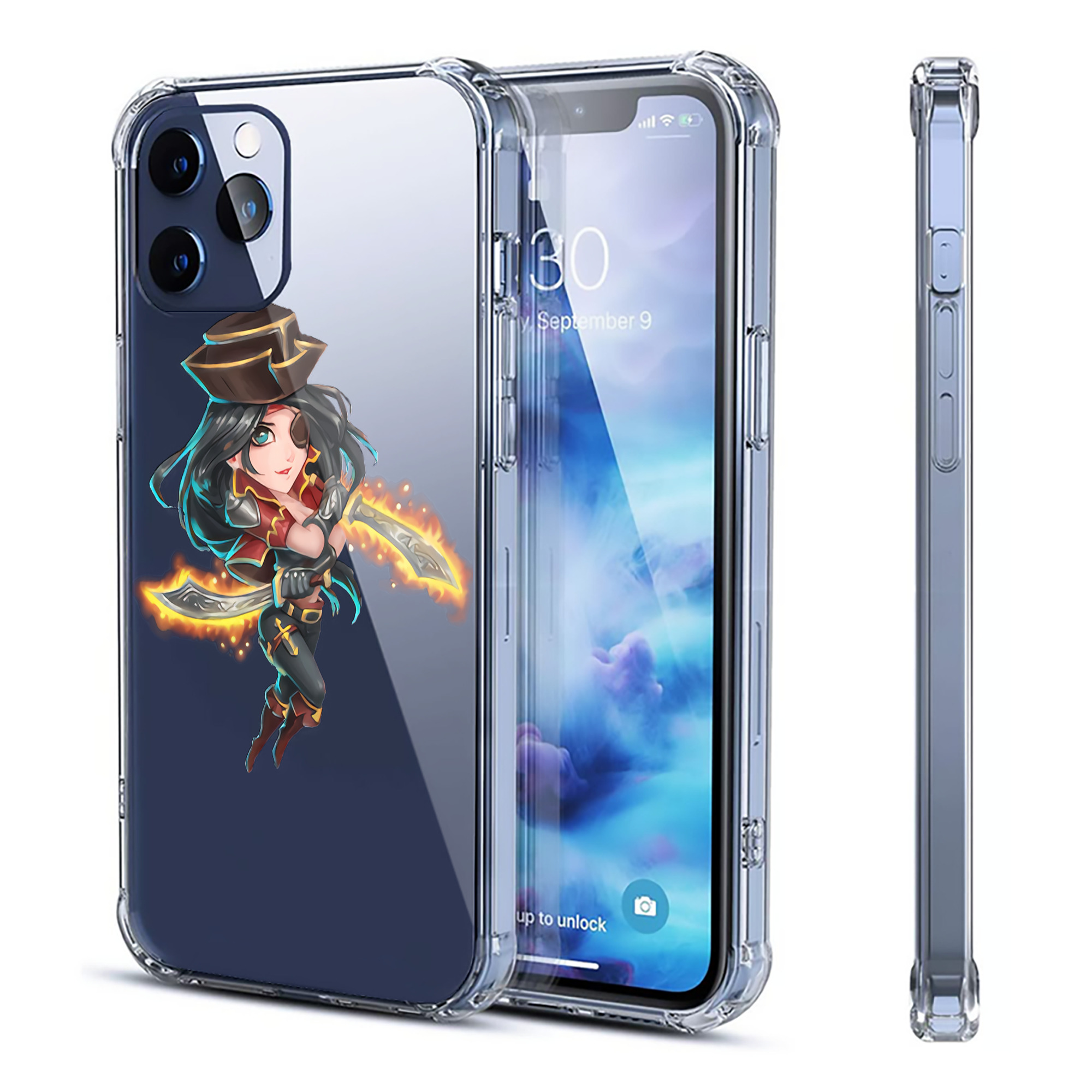（画像用） リーグ・オブ・レジェンド League of Legends LOL 【iPhone 12シリーズ対応】透明スマホケース（クリアソフトケース）